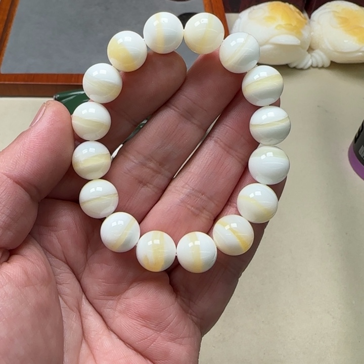 柏香籽/百香籽吊坠黄色368