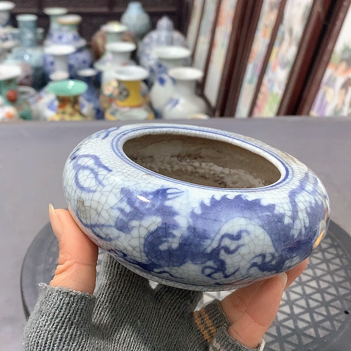 摆件陶博古架陶瓷摆件