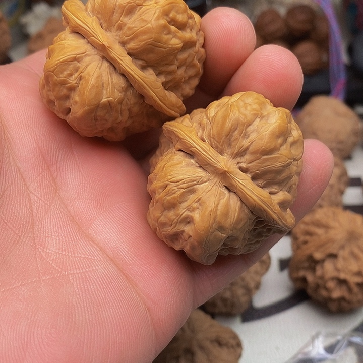 桃核把件精修蛤蟆头狮子头