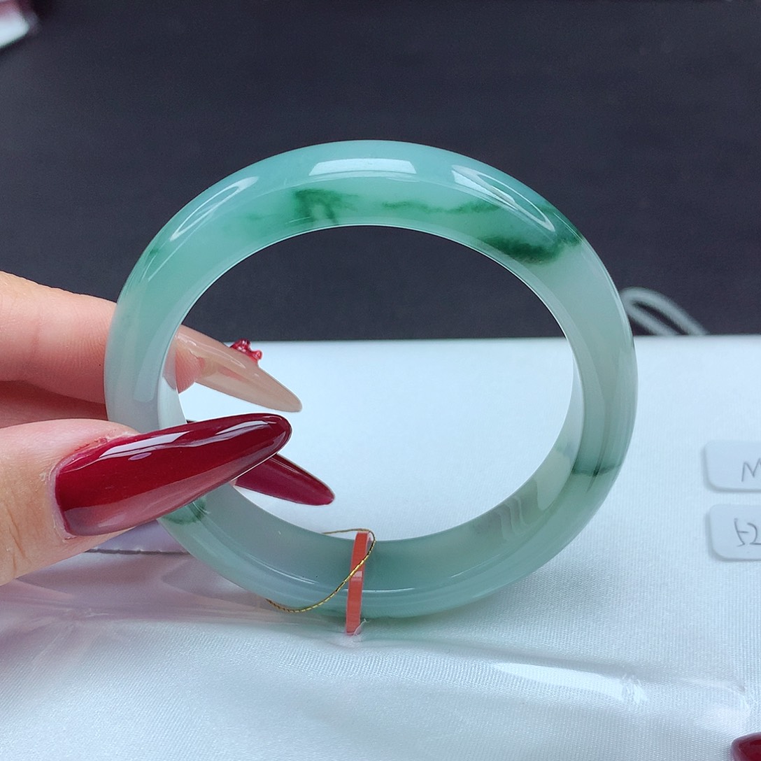 未镶嵌手镯翡翠52圈051