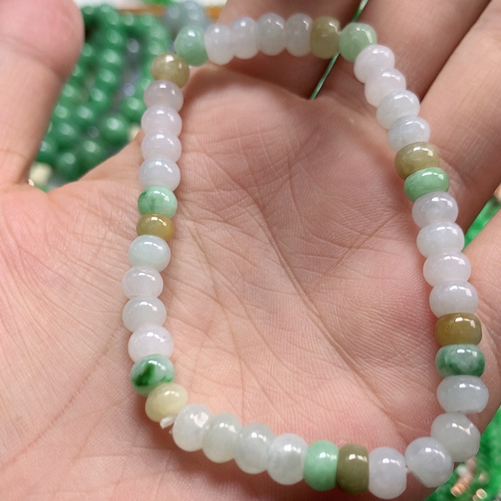 翡翠未镶嵌手链翡翠