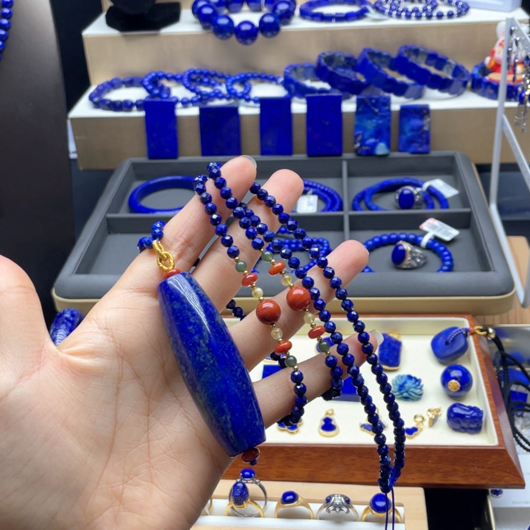 未镶嵌青金石毛衣链