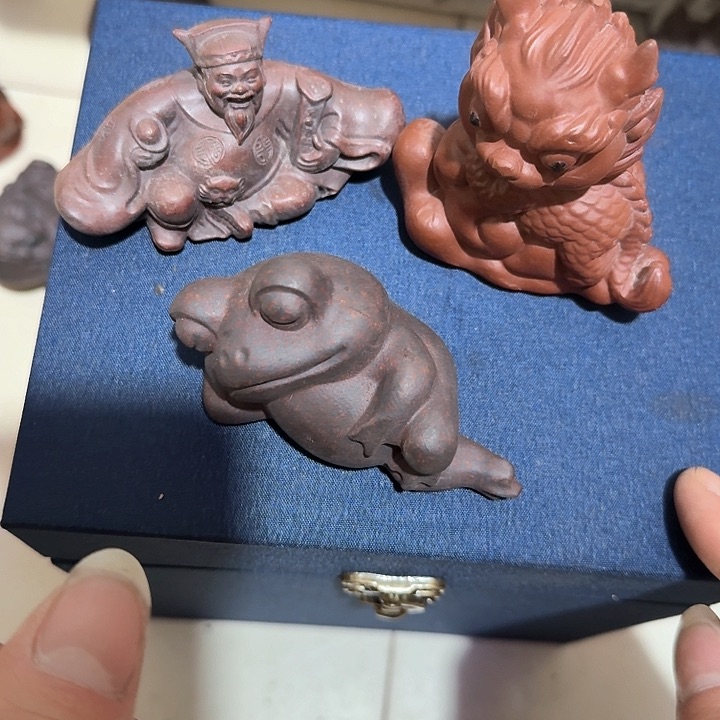 紫砂茶宠雕塑瑕疵茶宠