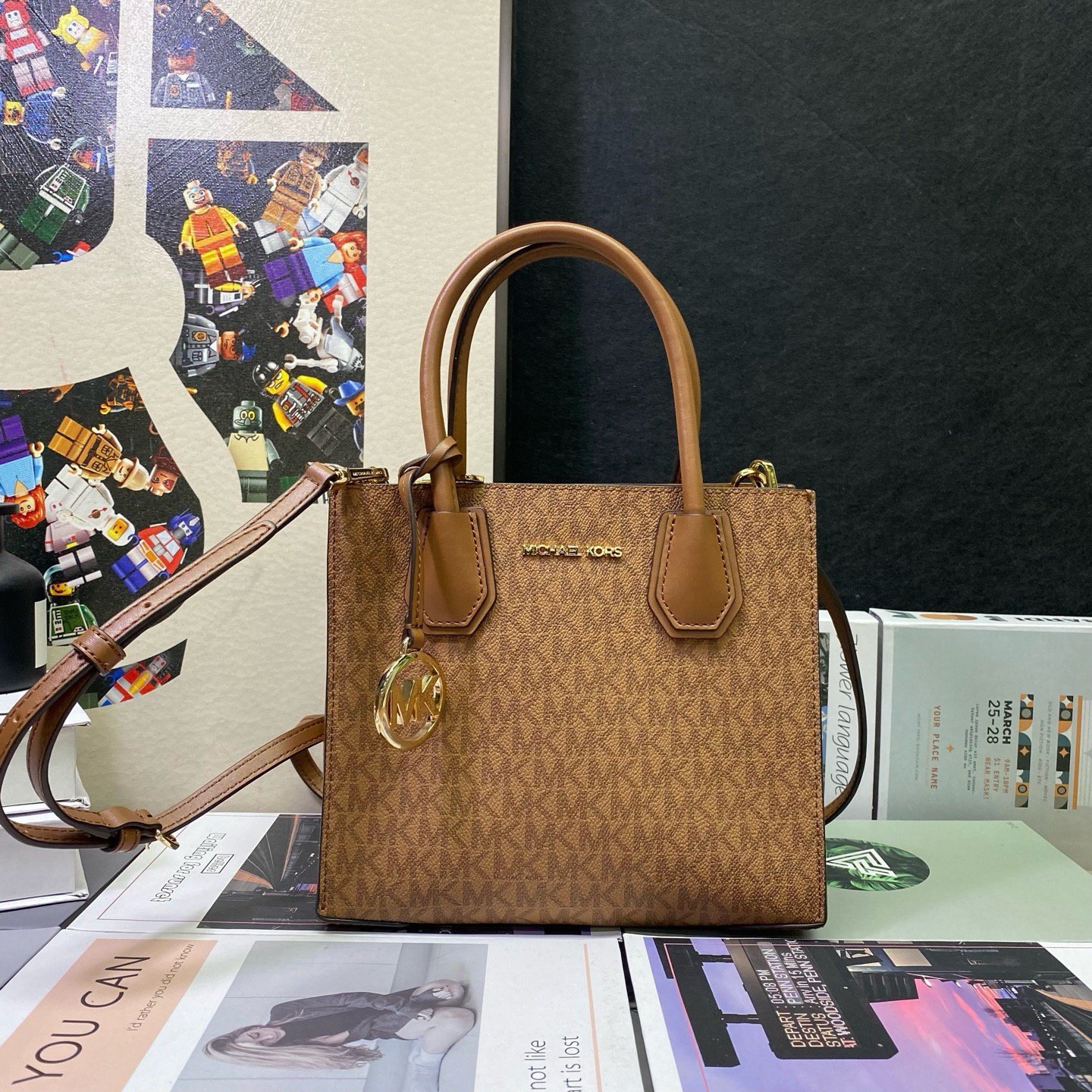 99新 MICHAEL KORS/迈克高仕 23336斜挎包22*19