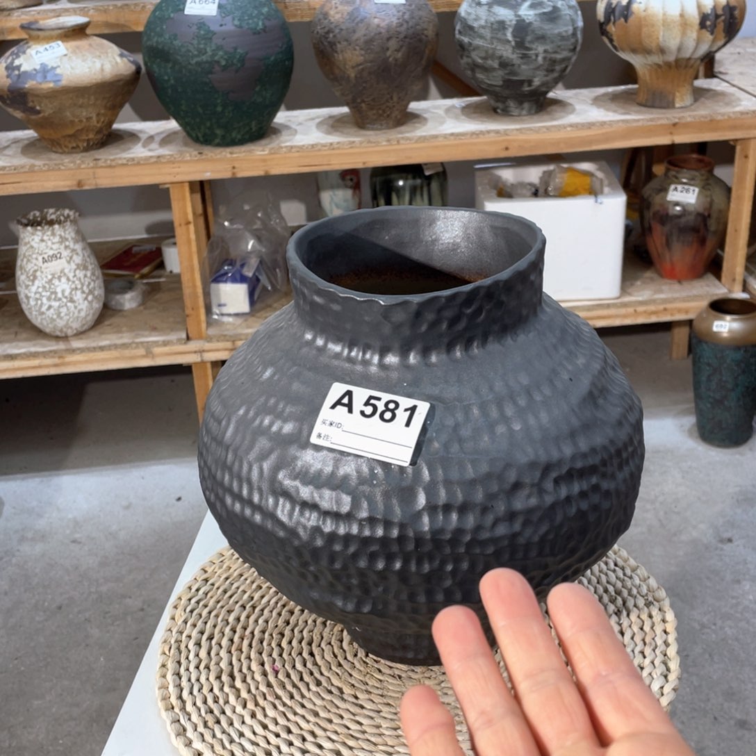 摆件孟*霞景德镇陶瓷花瓶花器