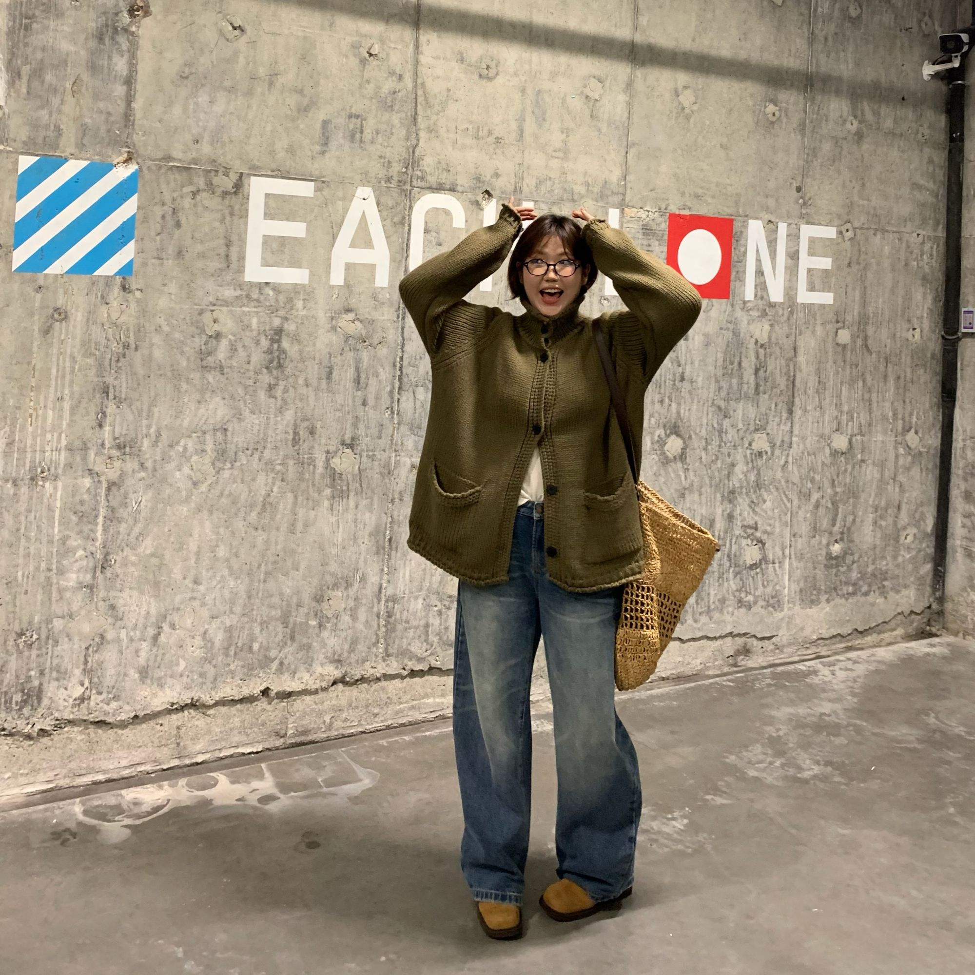 Q了个T 微胖mm秋冬毛衣开衫外套