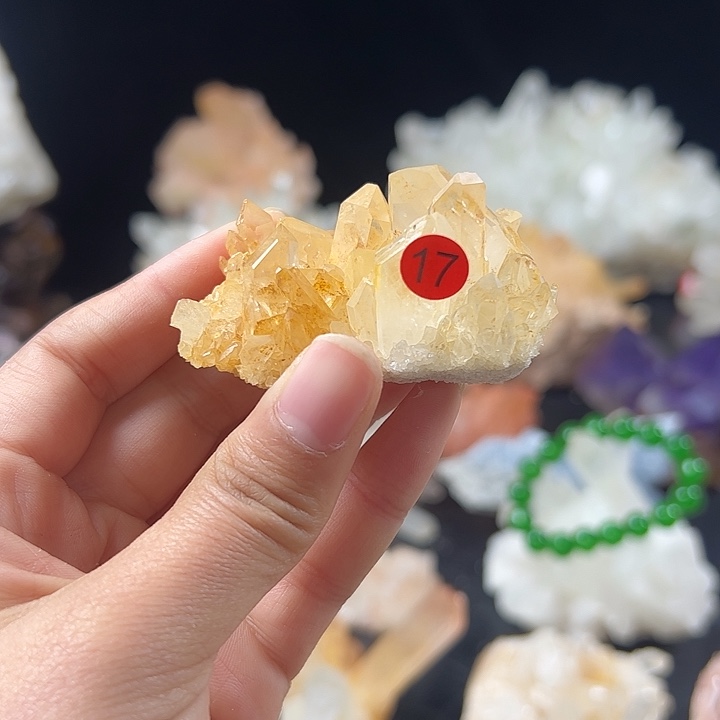 珠宝半成品水晶未镶嵌