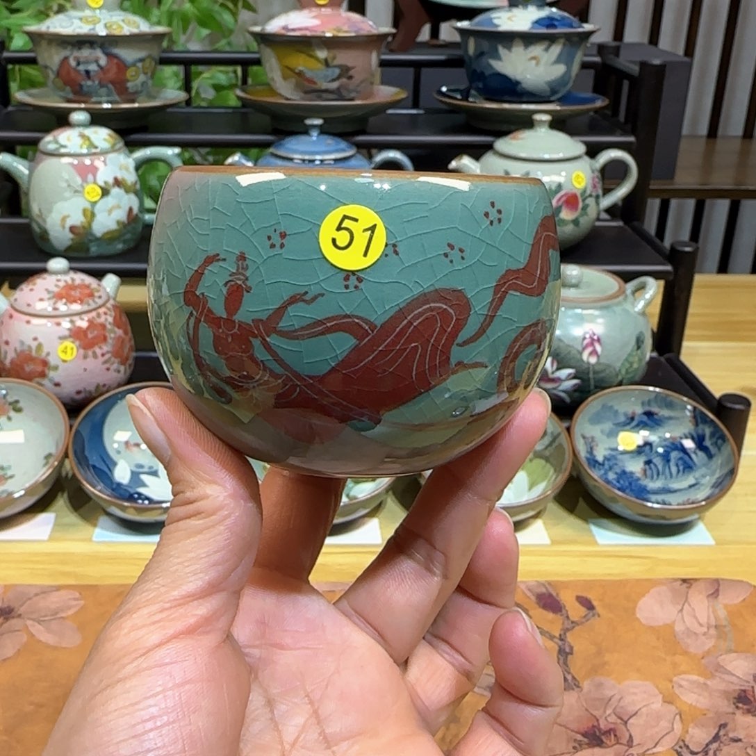 景德镇陶瓷手绘茶具