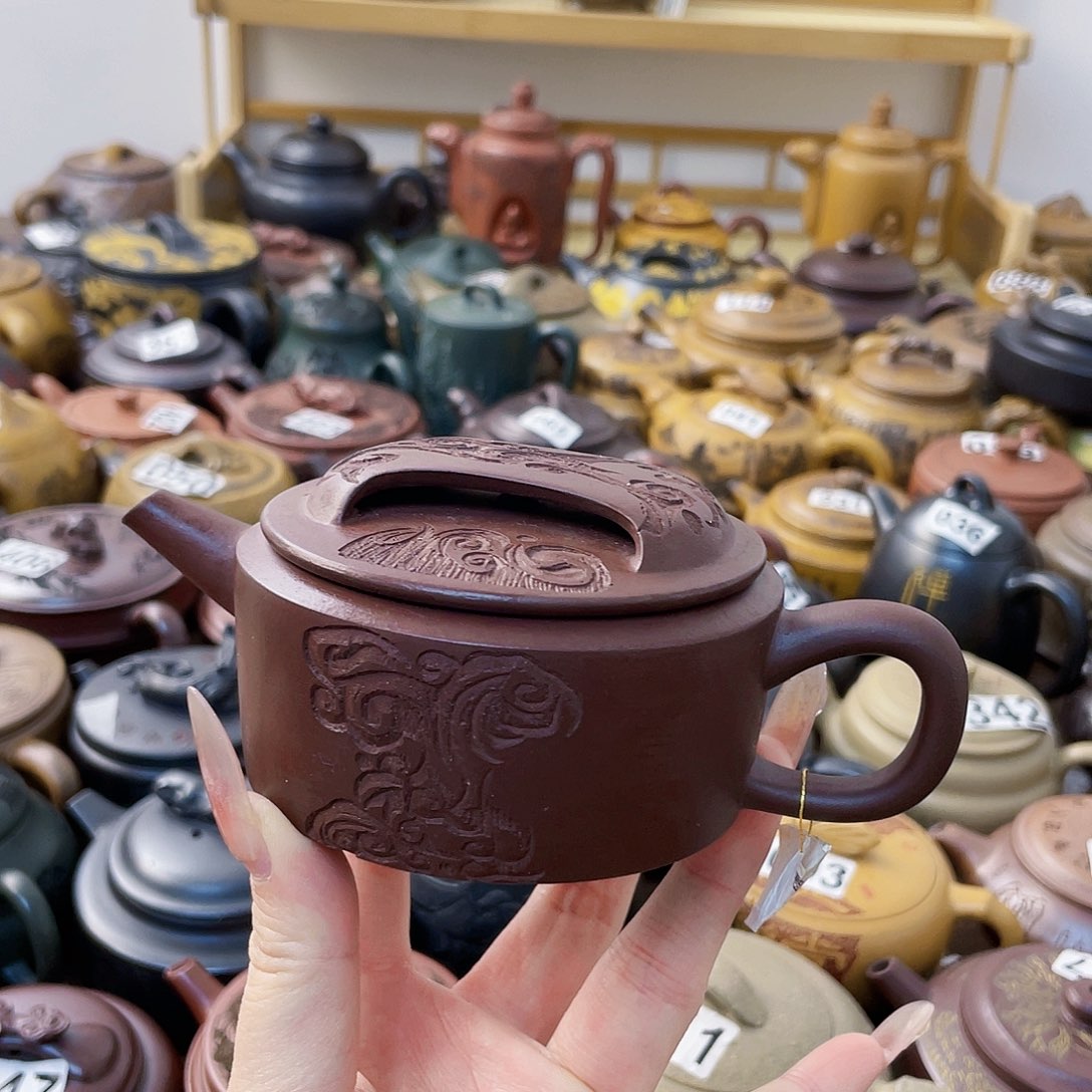 茶壶紫砂紫砂微瑕