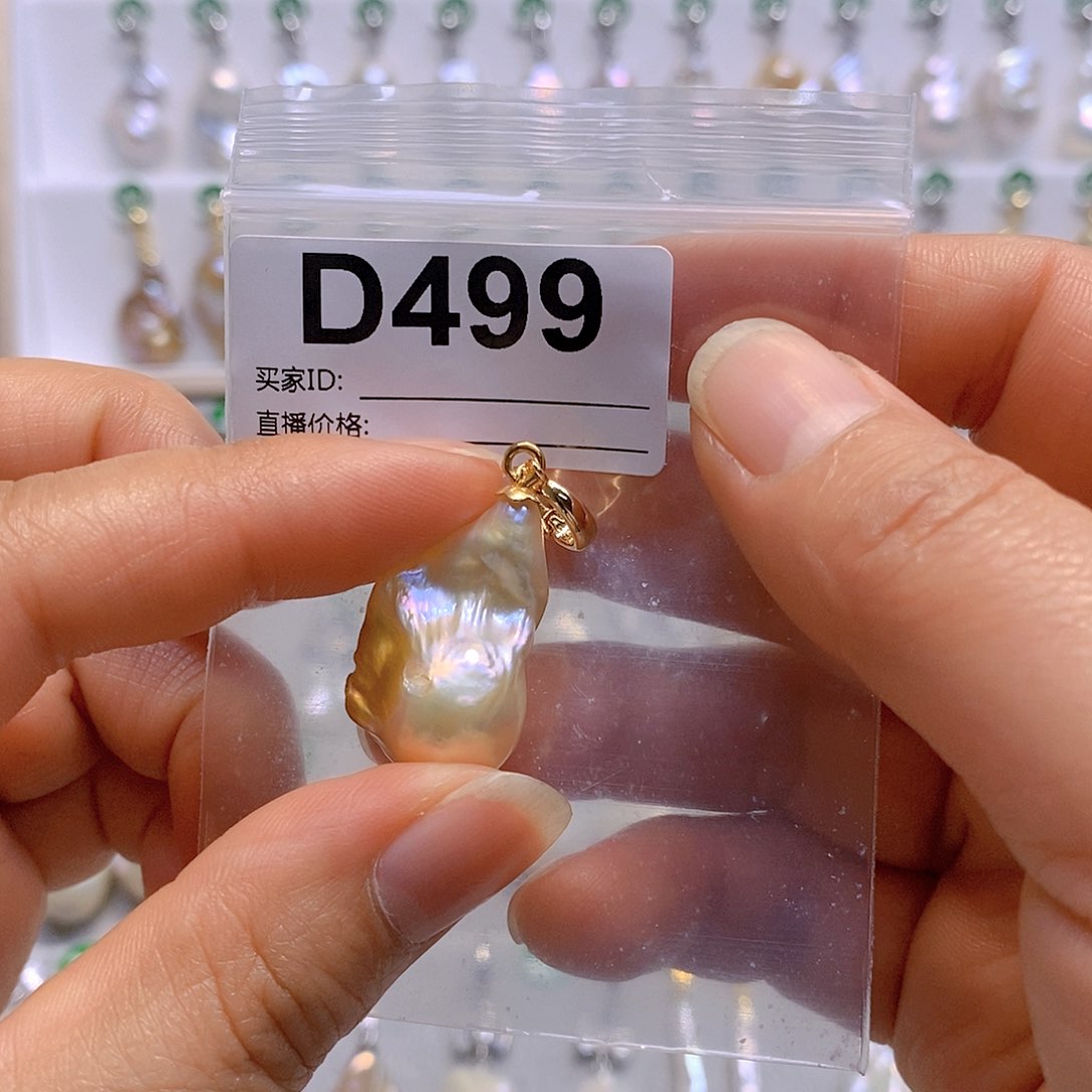 淡水珍珠颈饰银S925镶嵌