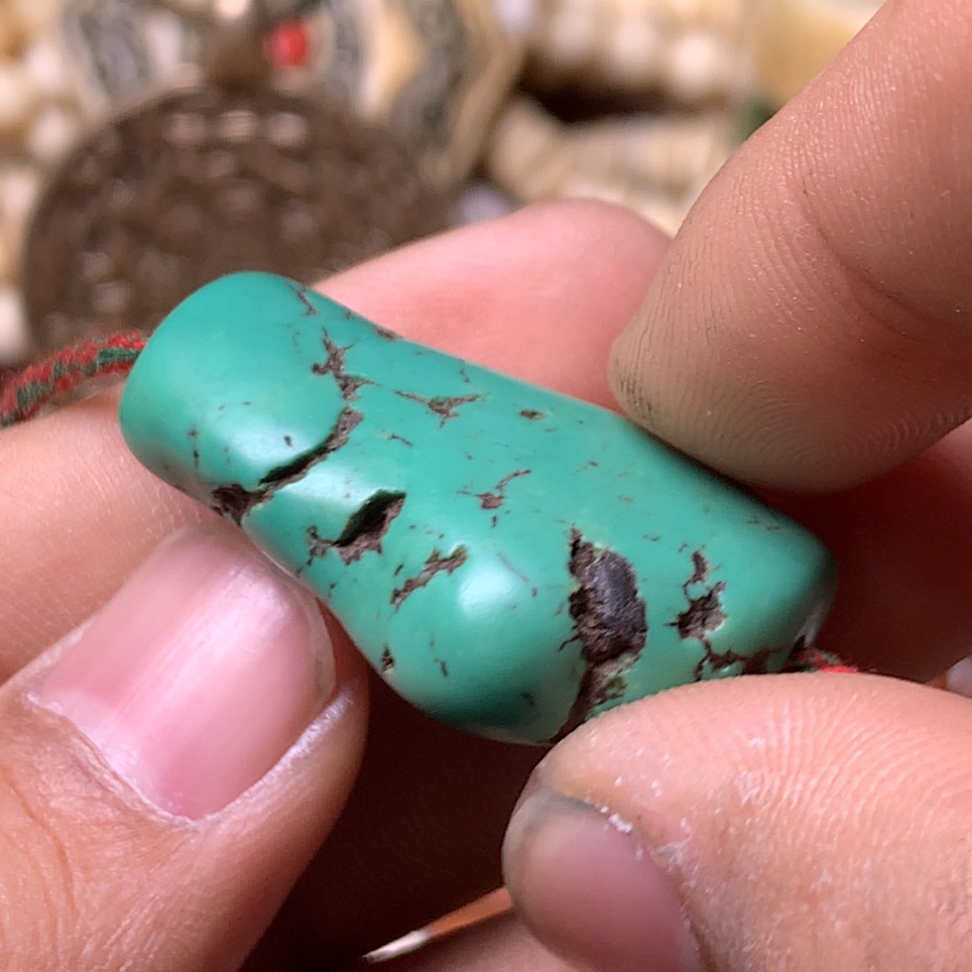 琉璃颈饰藏传小元素