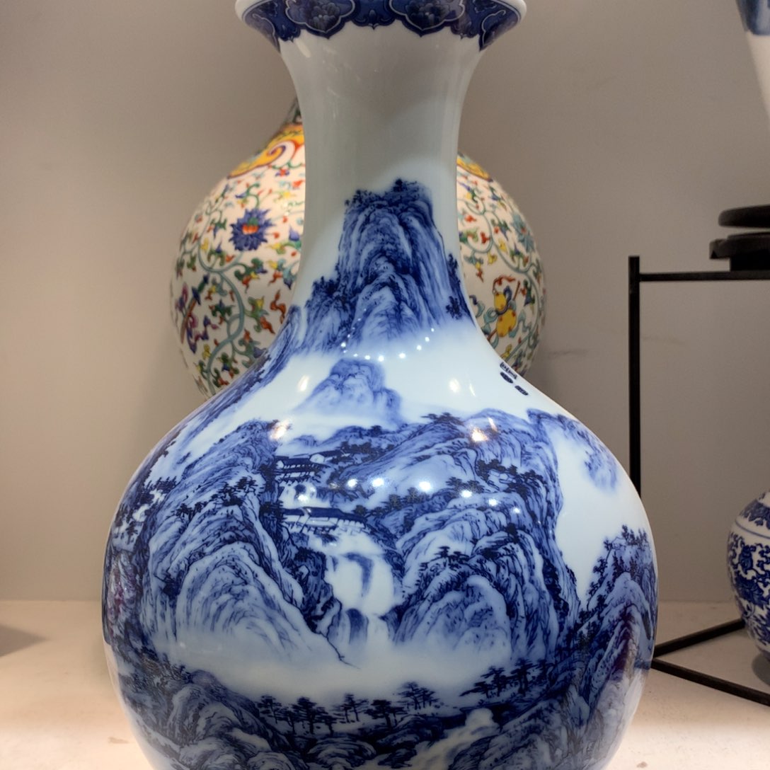 景德镇陶瓷花瓶摆件