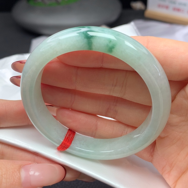 翡翠手镯未镶嵌54正圈