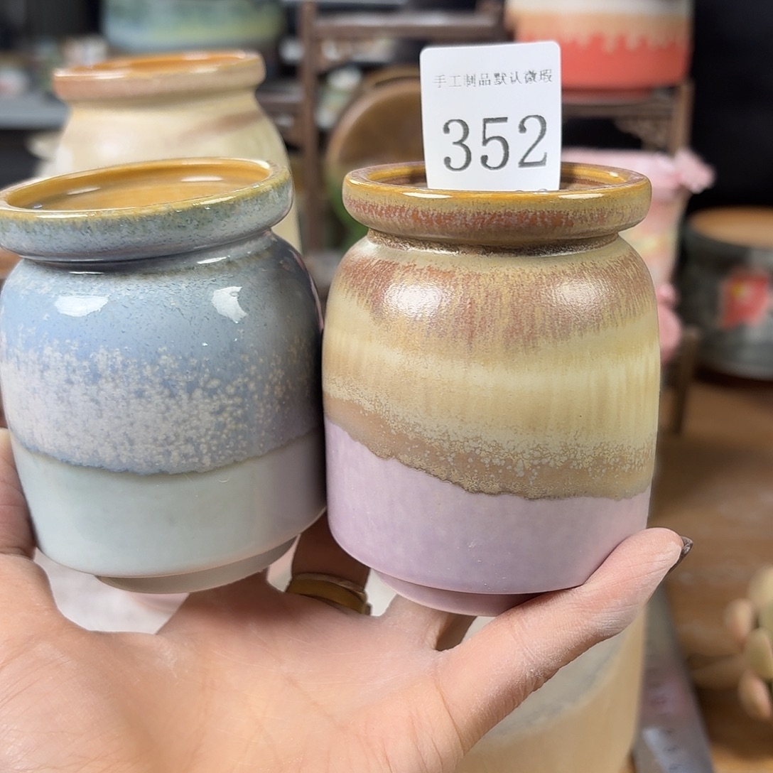 幸***鹅瓷片景德镇陶瓷手工制作