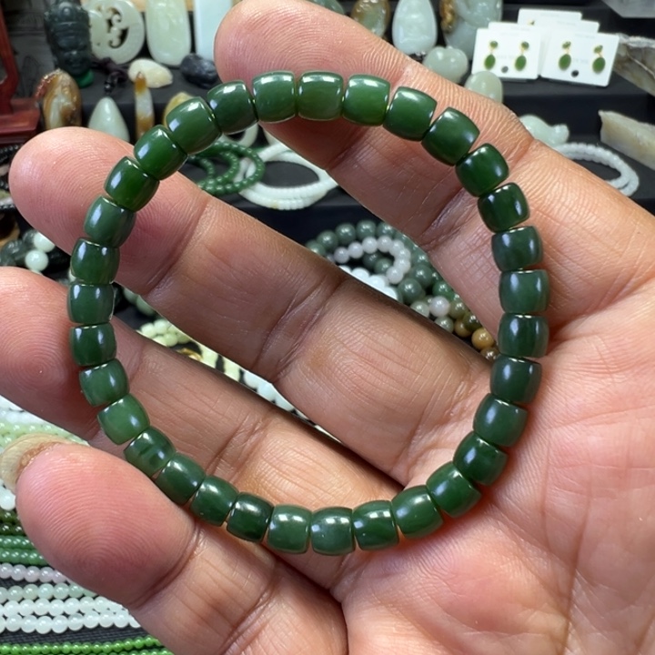 和田玉未镶嵌套链