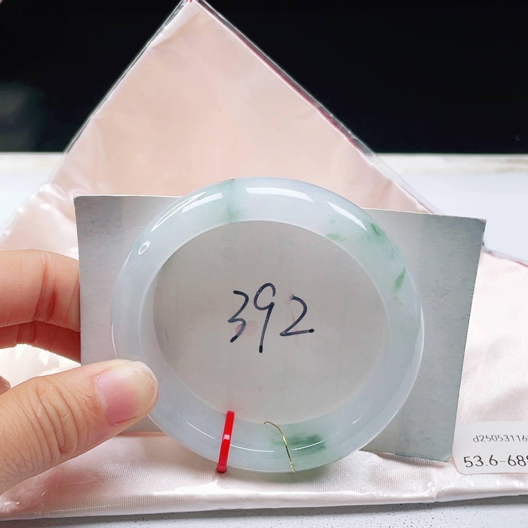 翡翠未镶嵌手镯53+正圈