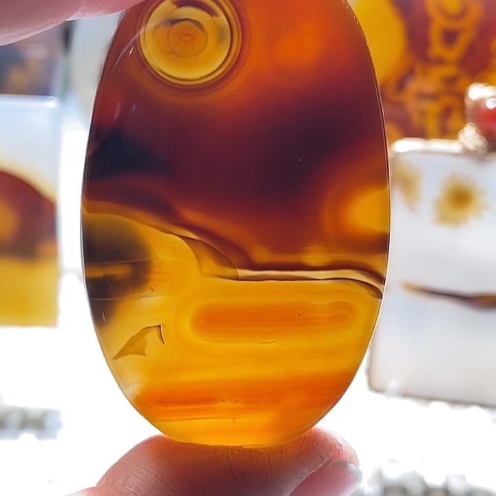 玛瑙/玉髓未镶嵌颈饰