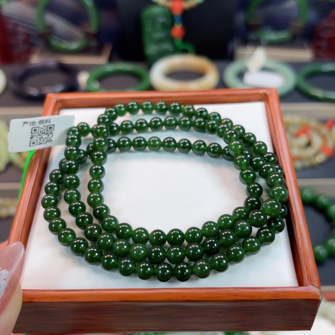 和田玉手链未镶嵌