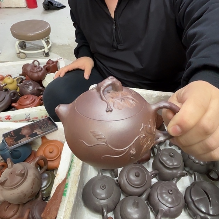 茶壶紫砂宜兴紫砂壶原矿紫砂壶