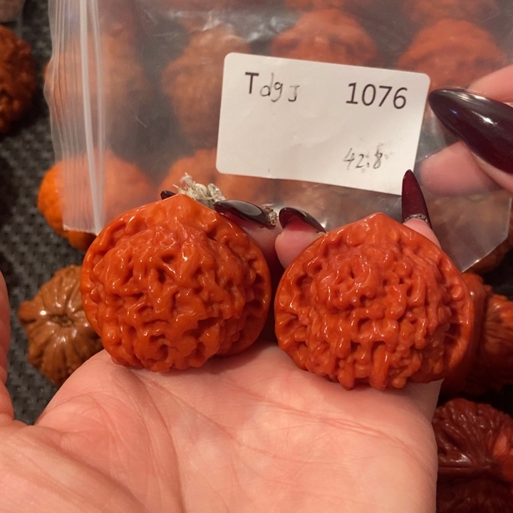 吊坠文玩核桃官帽42.8