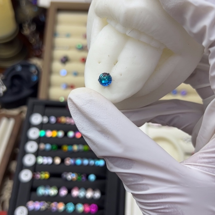 琉璃钛合金合金蓝色款