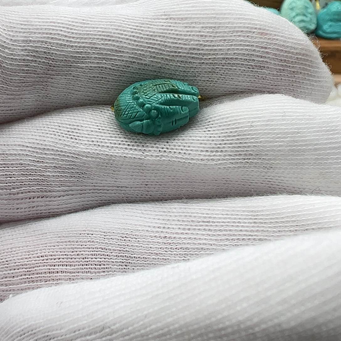 绿松石佛手 未镶嵌