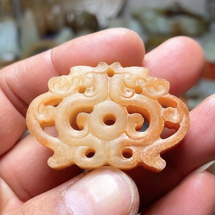 和田玉挂件未镶嵌