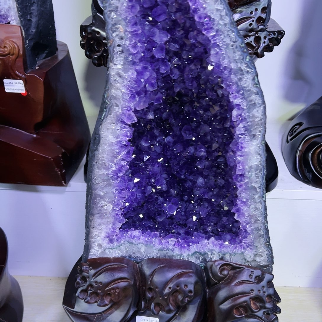 紫晶大型摆件（非配饰）未镶嵌