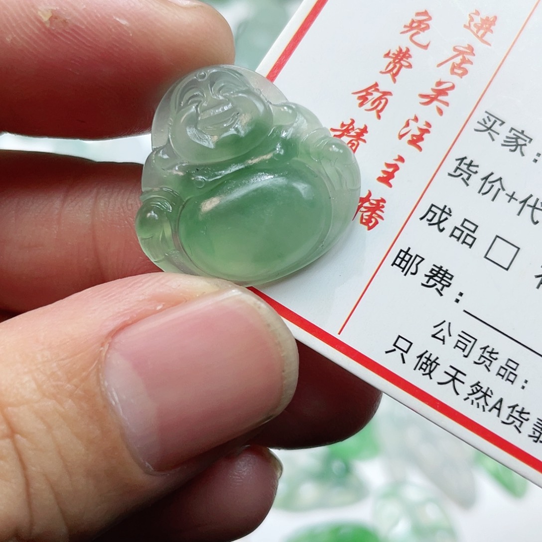 定制翡翠未镶嵌天然翡翠A货