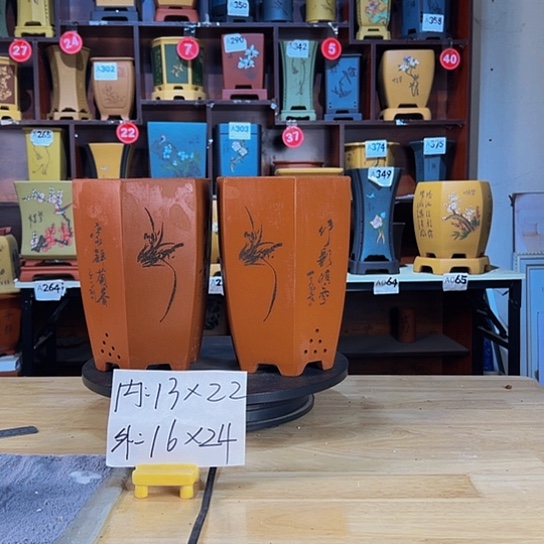 【闪购商品】紫砂紫砂花盆