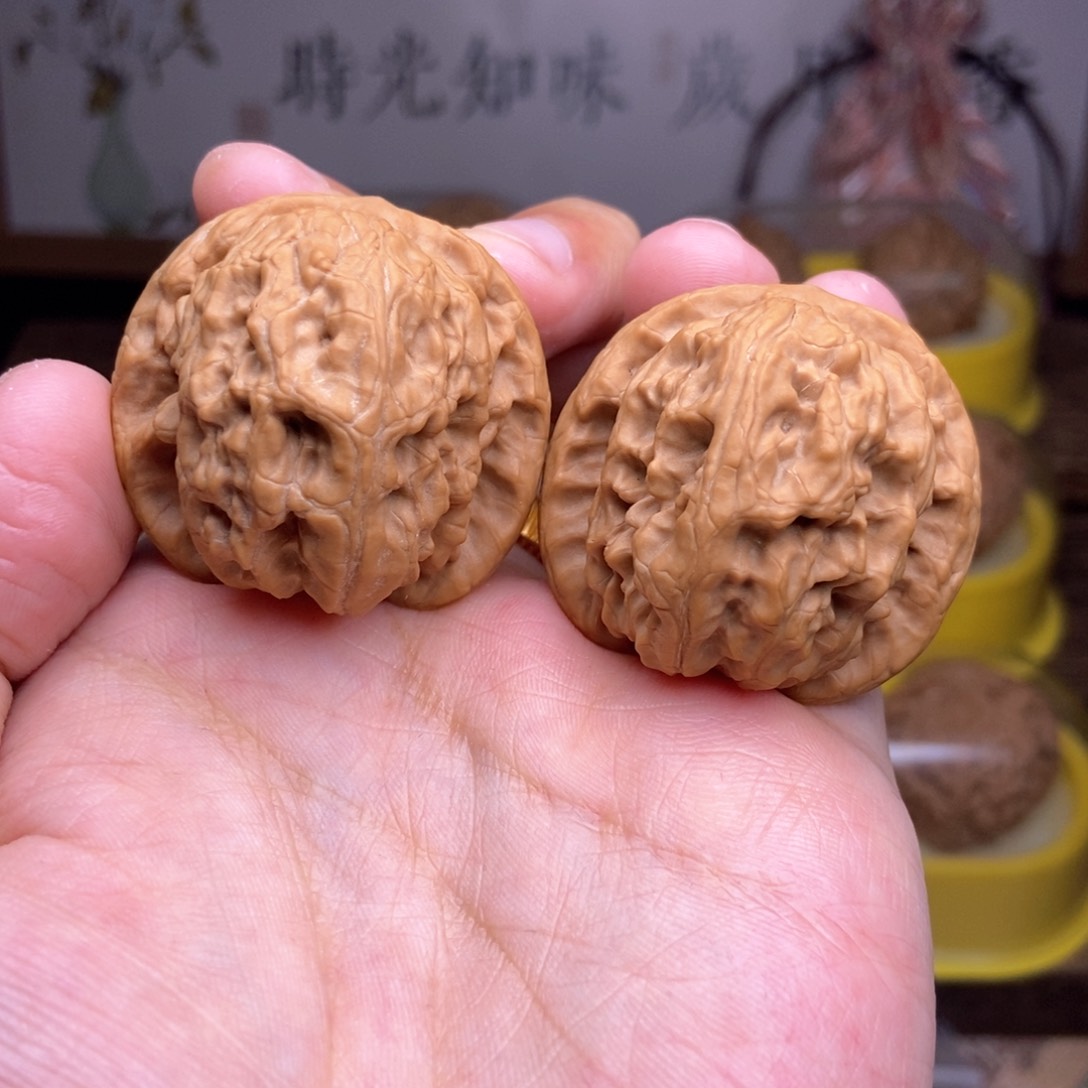 文玩核桃吊坠全品38➕尺野狼孤品对