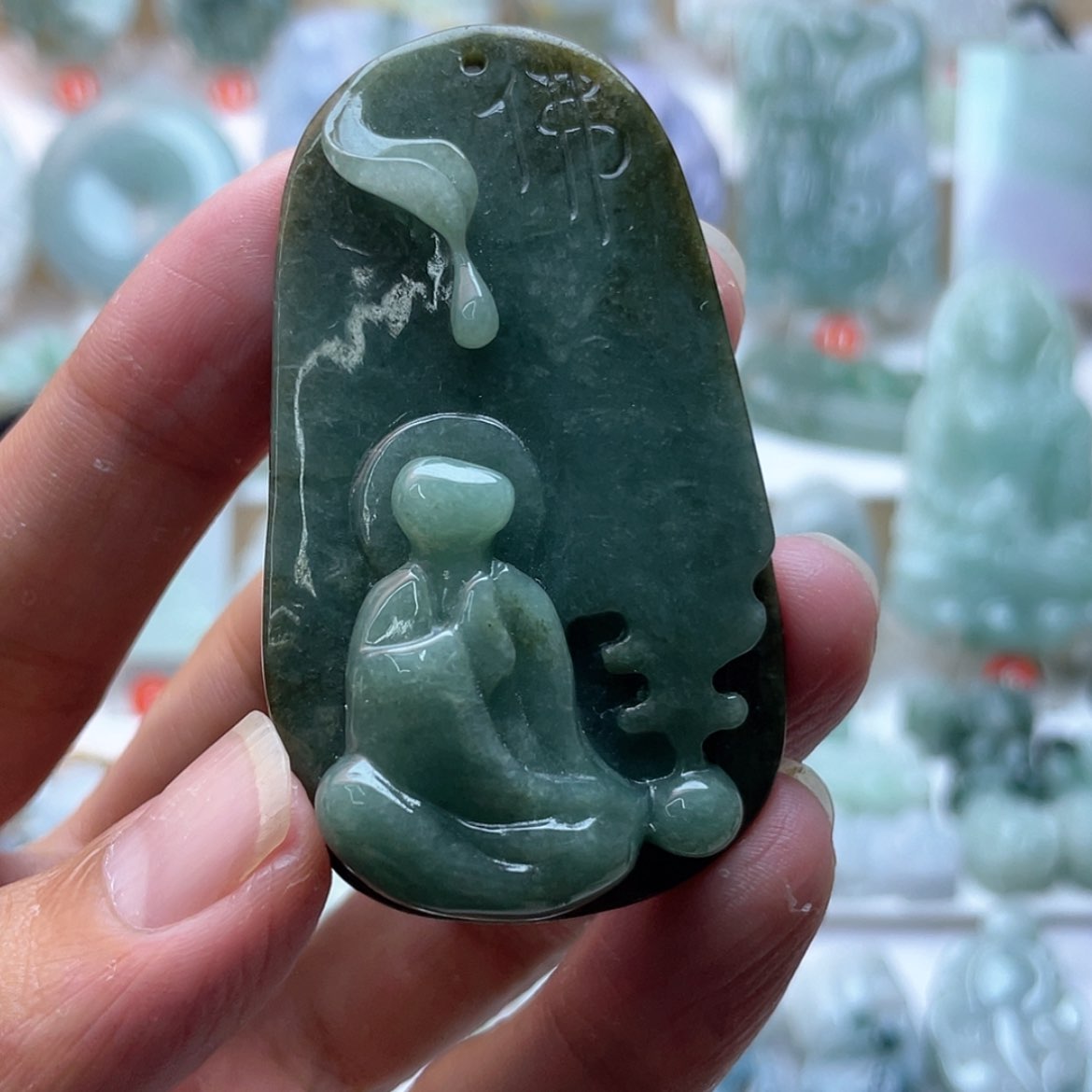 【闪购商品】颈饰未镶嵌翡翠悟道