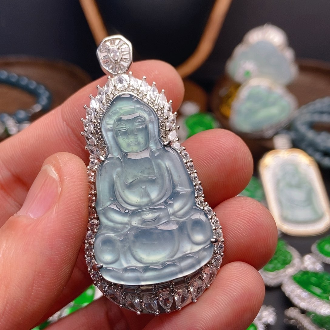 翡翠吊坠(不含链)未镶嵌783吊坠