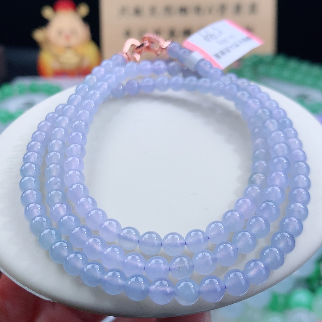 翡翠手链未镶嵌卡4.7