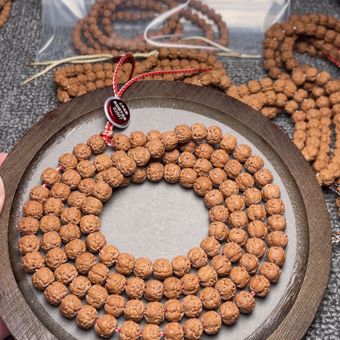 开***）手串金刚菩提超头私人款满S佛手尺寸8:5