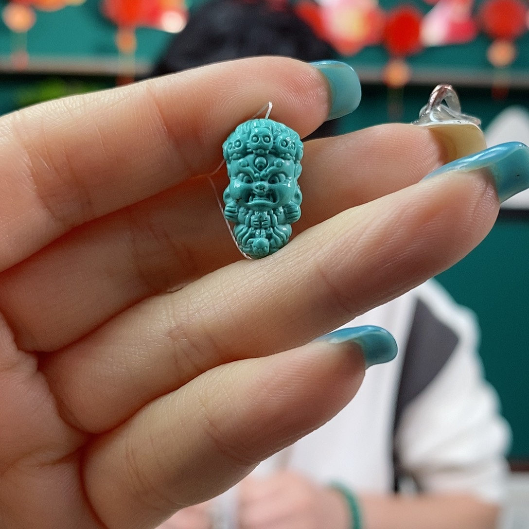 绿松石珠宝奇石未镶嵌