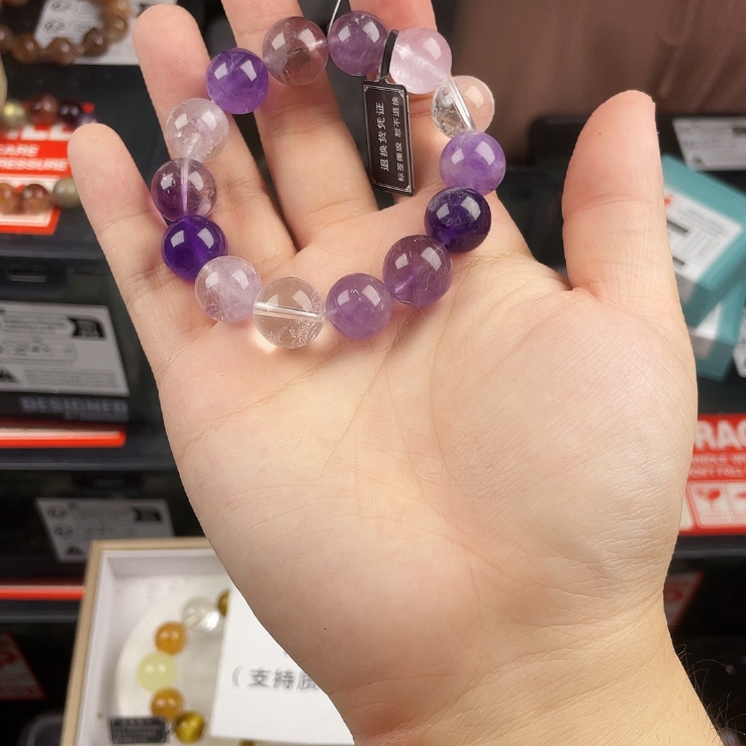 手链银S925镶嵌水晶