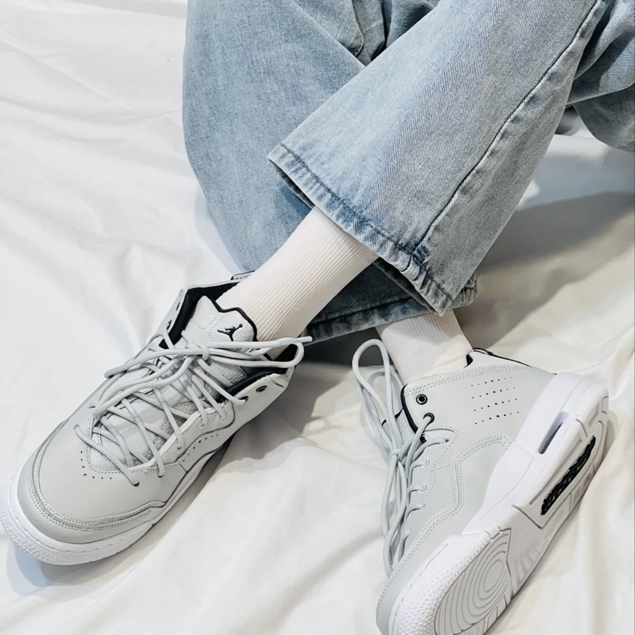 （断码孤品）Nike/耐克 Jordan 23(GS)中帮篮球鞋AR1002-002-36