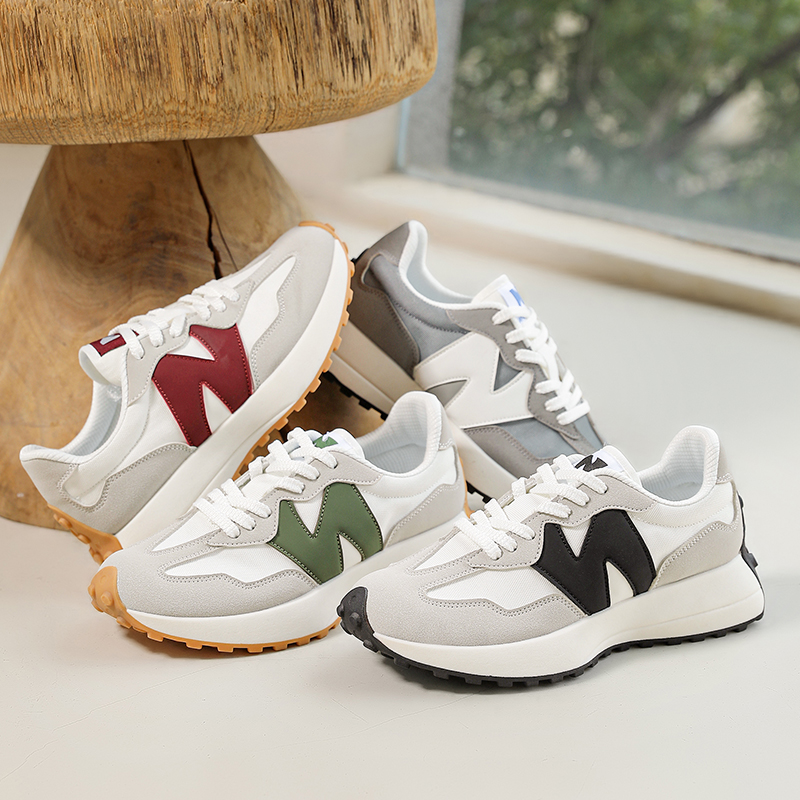 新百伦时尚百搭防滑透气马丁靴透气软底德训鞋阿甘鞋潮流潮鞋女鞋