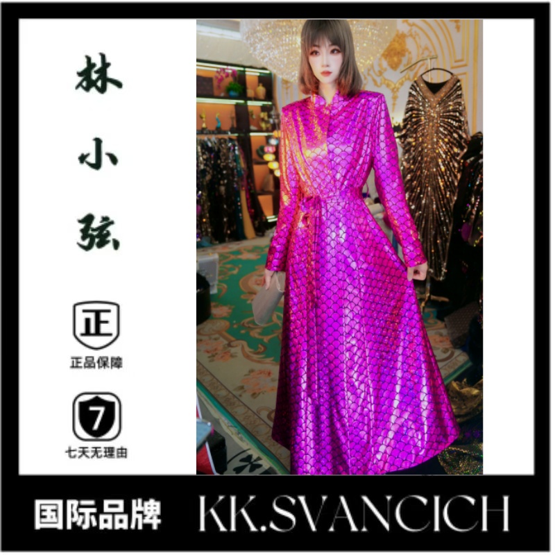 909鳞片状礼服显瘦妈妈装外套大码外套开衫时尚妈妈装高端晚宴装