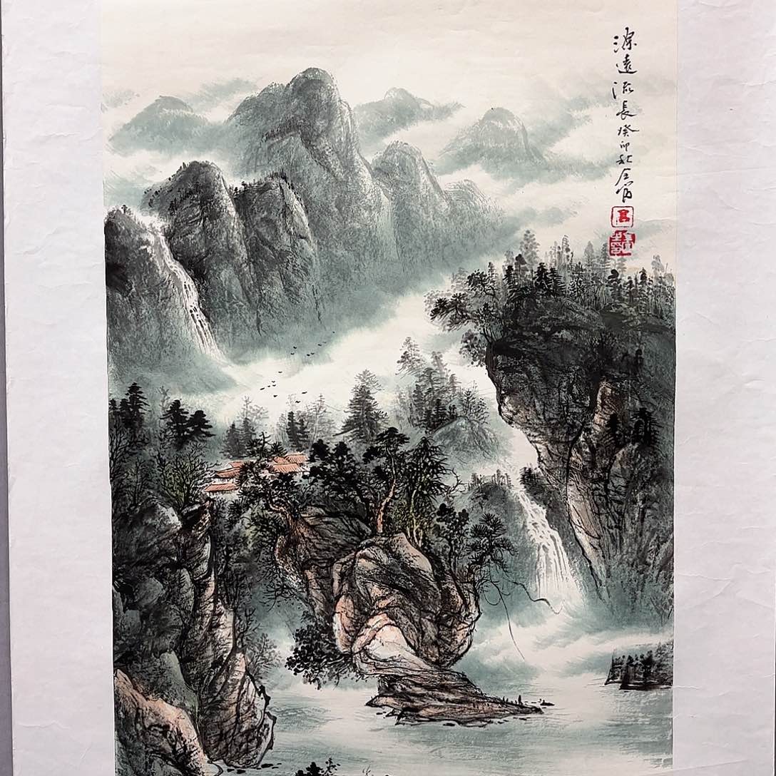 国画国画纯手绘作品请放心去藏