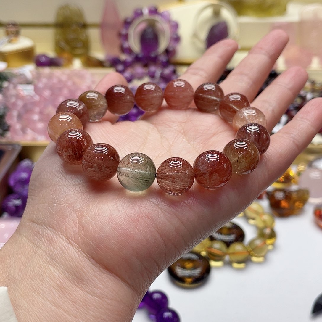 发晶手链未镶嵌发晶