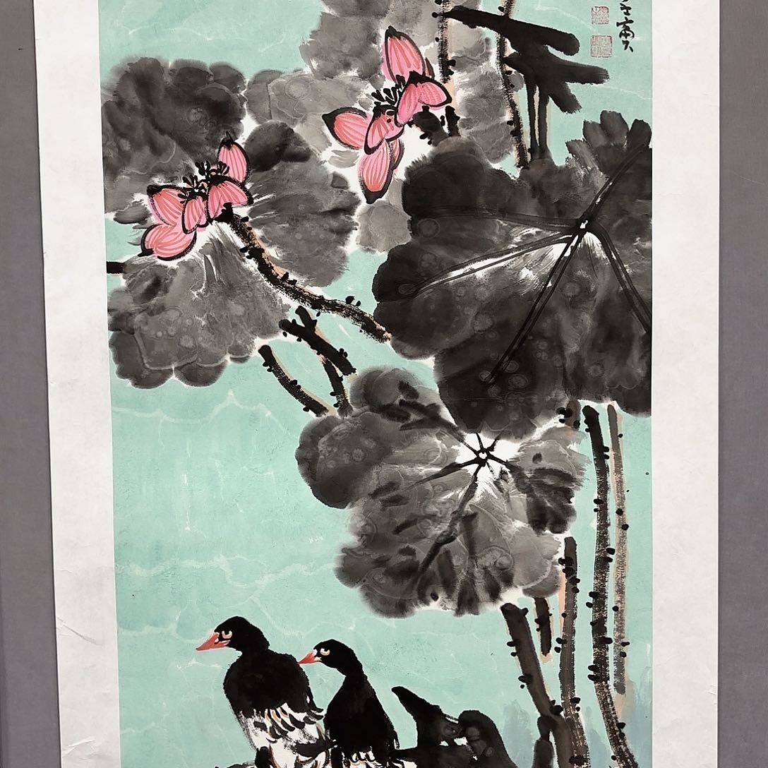 国画国画纯手绘作品请放心去藏