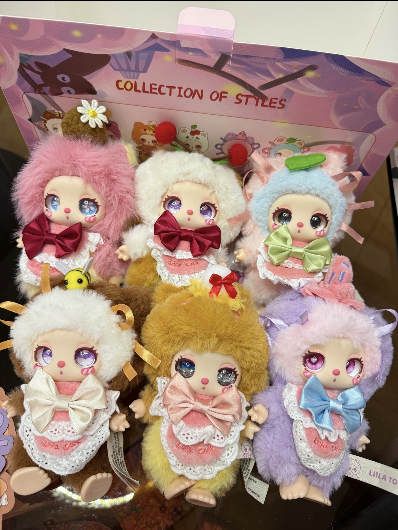 【正版代拆福利】莉拉4代甜品师小猫系列毛绒盲盒号位自选
