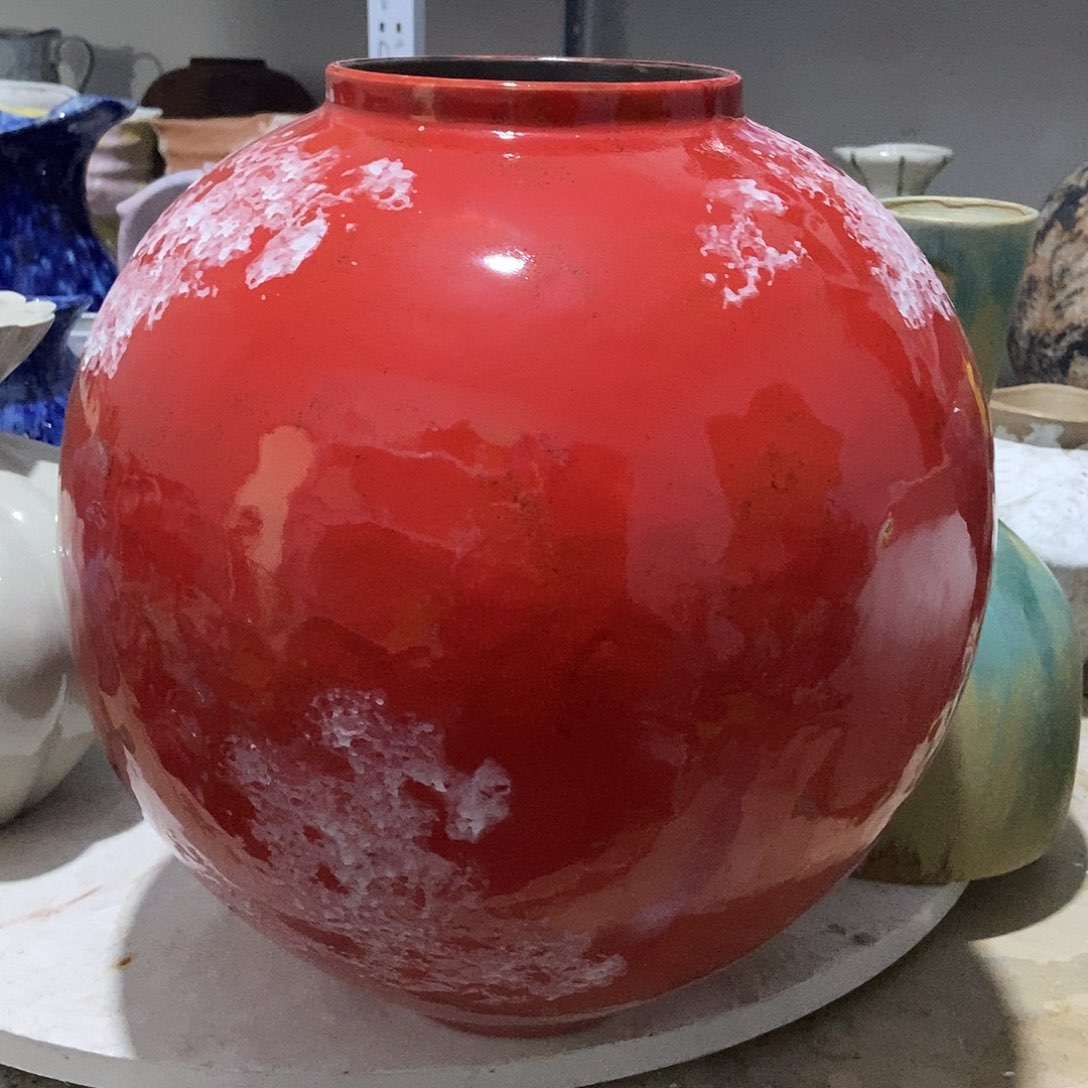 西***里景德镇花瓶微瑕福利款