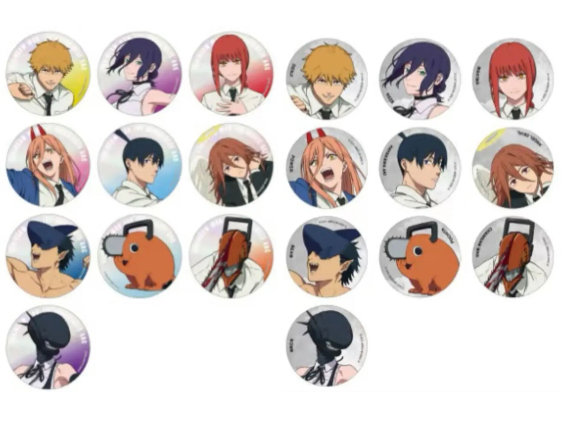 【拍1拆2】电锯人 大交流展 吧唧 代拆