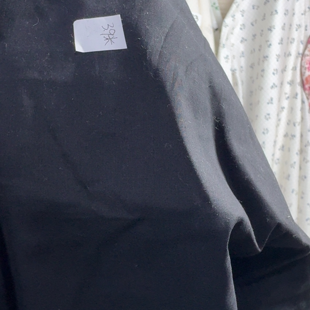 棉高织棉内衬面料黑色福利