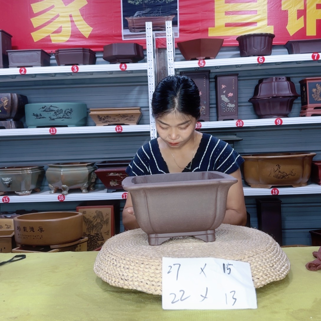 紫砂花盆宜兴紫砂