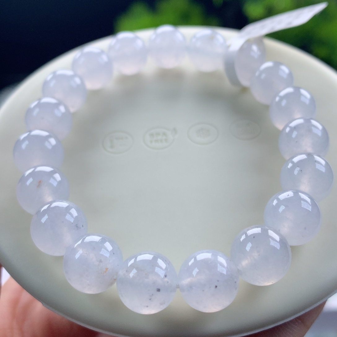 翡翠未镶嵌手链12号卡10