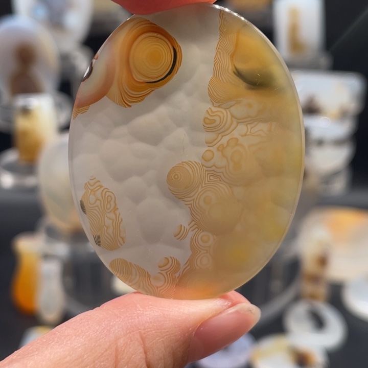 玛瑙/玉髓合金颈饰
